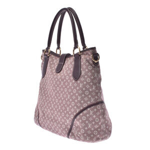 Louis Vuitton Elegy Canvas Bag Leather Monogram Idylle Sepia